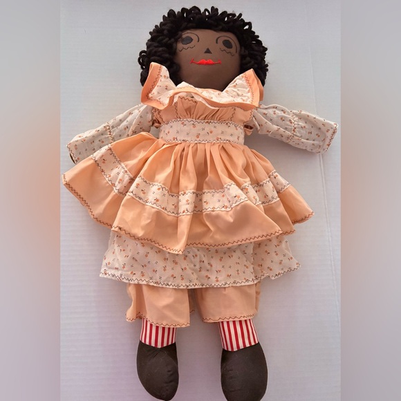 Handmade | Toys | Vintage Africa American Handmade Rag Doll | Poshmark